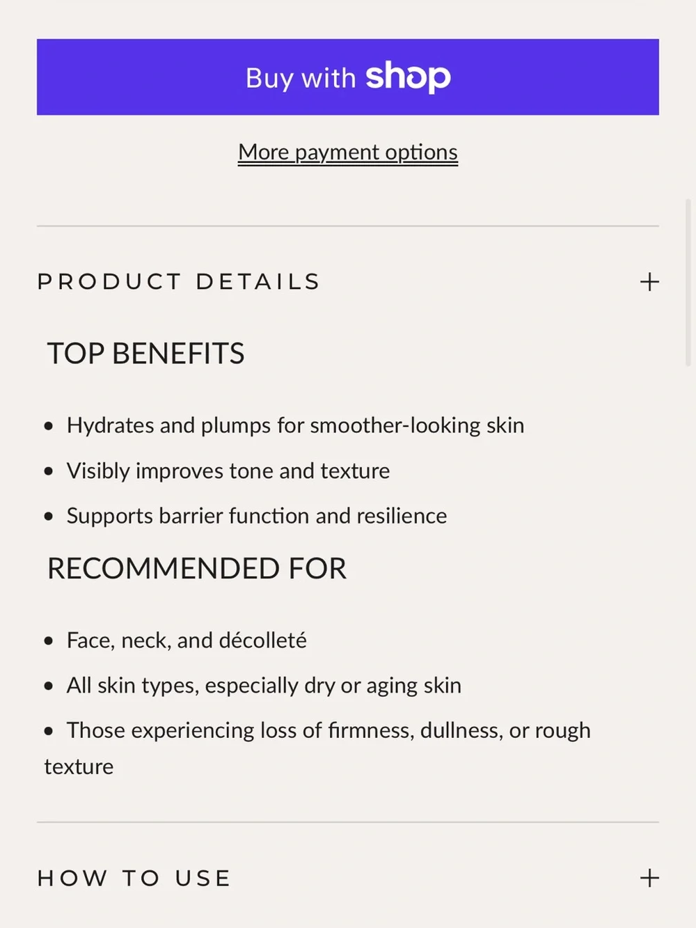 Osmosis Hydrafirm Smoothing Creme
